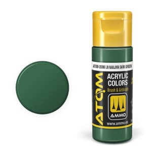 ATOM Color Acrylic Paint IJN Nakajima Dark Green ATOM-20096