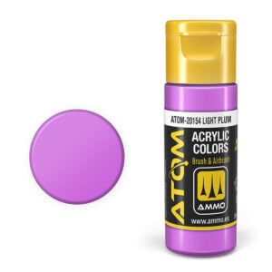 ATOM Color Acrylic Paint Light Plum ATOM-20154