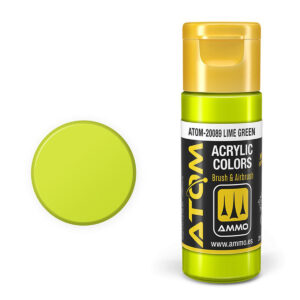 ATOM Color Acrylic Paint Lime Green ATOM-20089