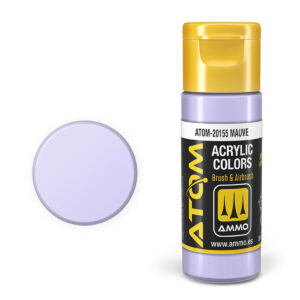 ATOM Color Acrylic Paint Mauve ATOM-20155