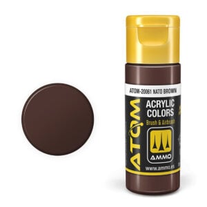 ATOM Color Acrylic Paint NATO Brown ATOM-20061