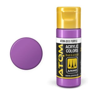 ATOM Color Acrylic Paint Purple ATOM-20151