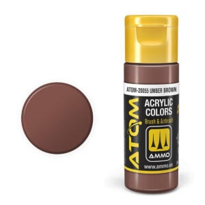 ATOM Color Acrylic Paint Umber Brown ATOM-20055