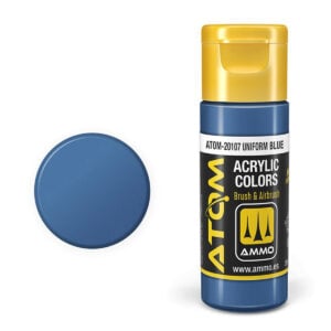 ATOM Color Acrylic Paint Uniform Blue ATOM-20107