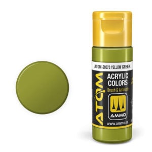 ATOM Color Acrylic Paint Yellow Green ATOM-20073