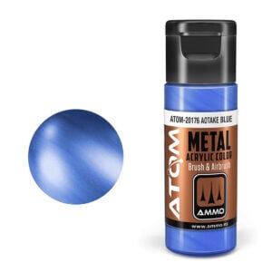 ATOM Metallic Acrylic Paint Aotake Blue ATOM-20176