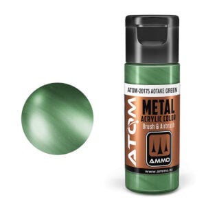 ATOM Metallic Acrylic Paint Aotake Green ATOM-20175