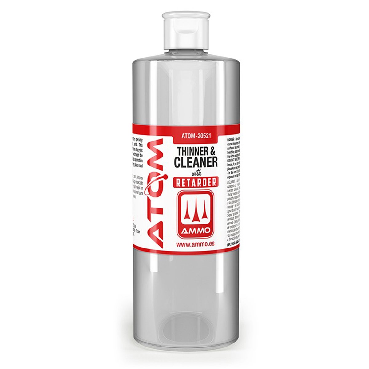 ATOM Ammo by Mig Thinner and Cleaner with Retarder 400ml ATOM-20521