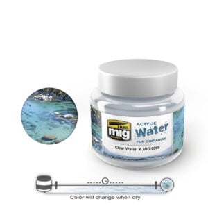 Ammo by Mig Clear Water Dioramas 250ml AMIG2205