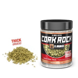 Ammo by Mig Terraform Cork Rock Desert Stone Thick 100ml AMIG8430
