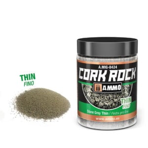 Ammo by Mig Terraform Cork Rock Stone Grey Thin 100ml AMIG8424