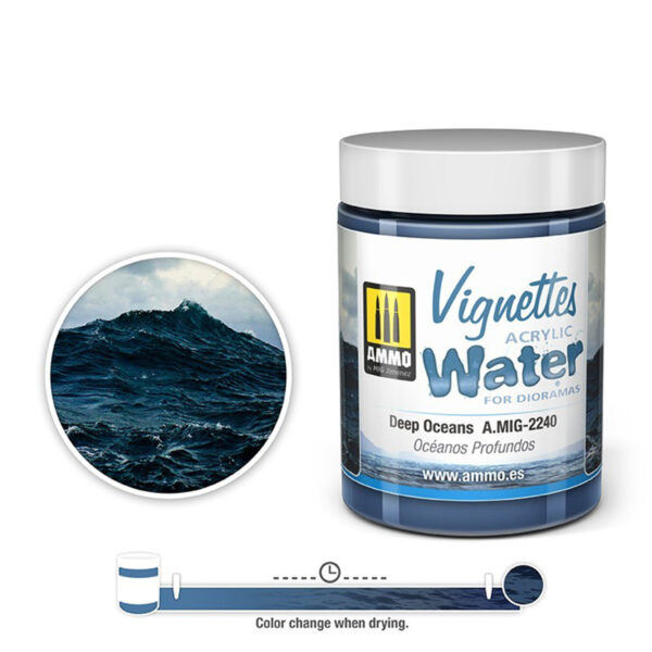 Ammo by Mig Vignettes Deep Oceans Water Dioramas 100ml AMIG2240