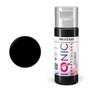 Ionic Black Smart Acrylic Paint 20ml IONIC-0172