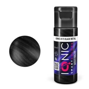 Ionic Black Metal Smart Acrylic Paint 20ml IONIC-0173