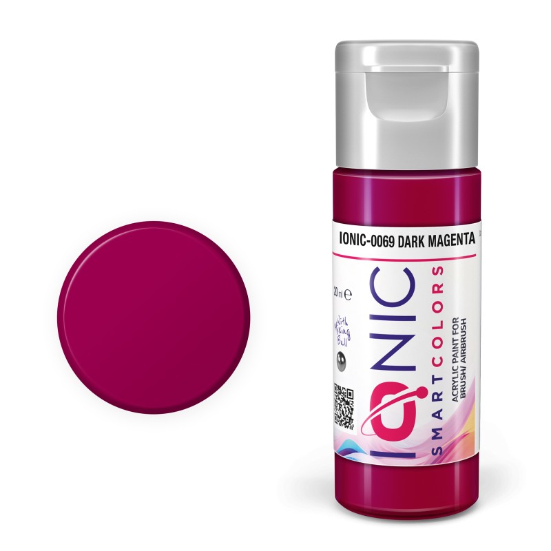 Ionic Dark Magenta Smart Acrylic Paint 20ml IONIC-0069