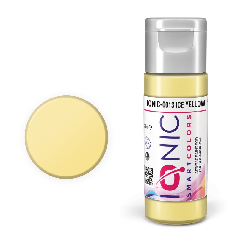 Ionic Ice Yellow Smart Acrylic Paint 20ml IONIC-0013