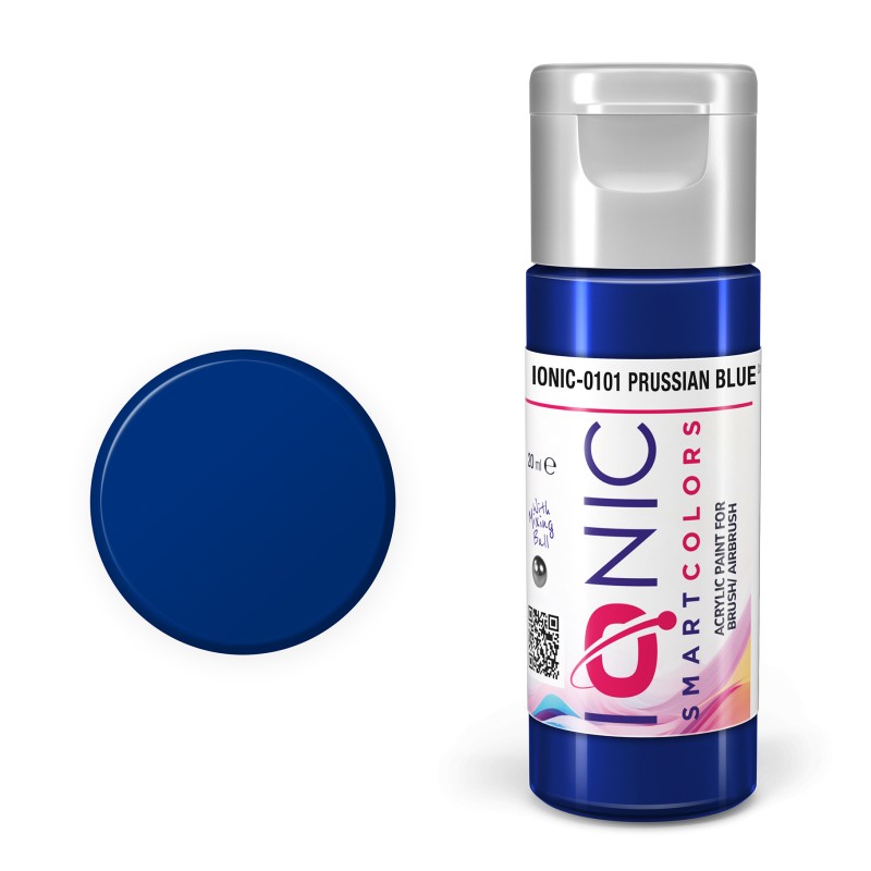 Ionic Prussian Blue Smart Acrylic Paint 20ml IONIC-0101