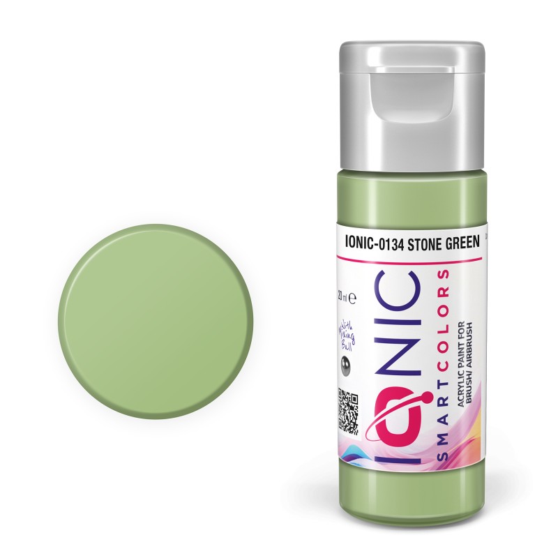 Ionic Stone Green Smart Acrylic Paint 20ml IONIC-0134