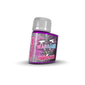 AK Interactive Wargame Enamel Liquid Pigments Purple Fluor 35ml AK1242