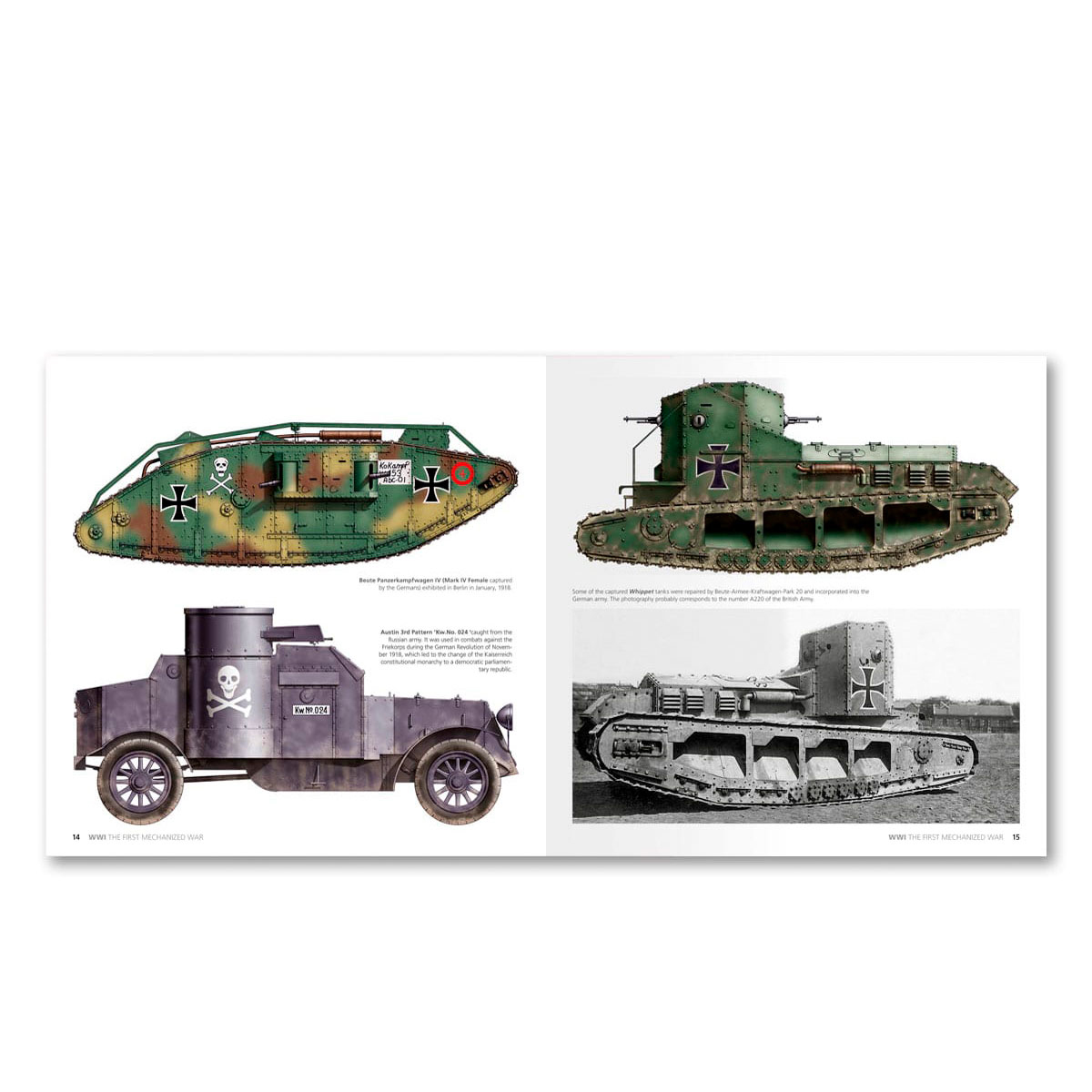 AK Interactive WWI The First mechanized War AK273