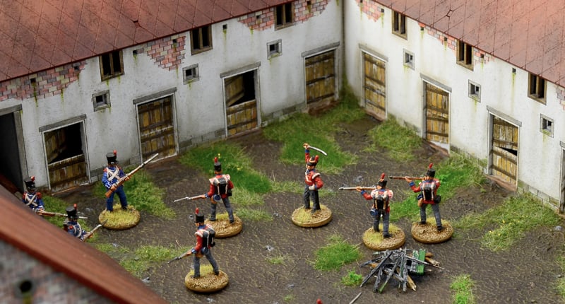 Italeri La Haye Sainte Waterloo 1815 1/72 Scale 6197