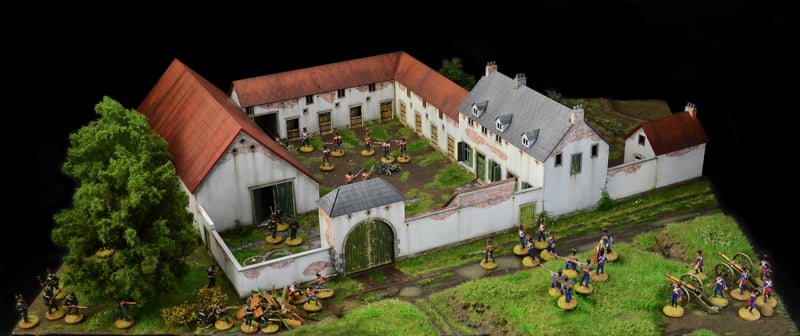 Italeri La Haye Sainte Waterloo 1815 1/72 Scale 6197