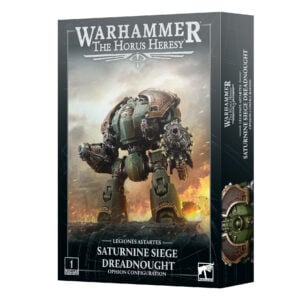 Saturnine Siege Dreadnought Ophion Configuration Legiones Astartes The Horus Heresy Warhammer 31-133 Box