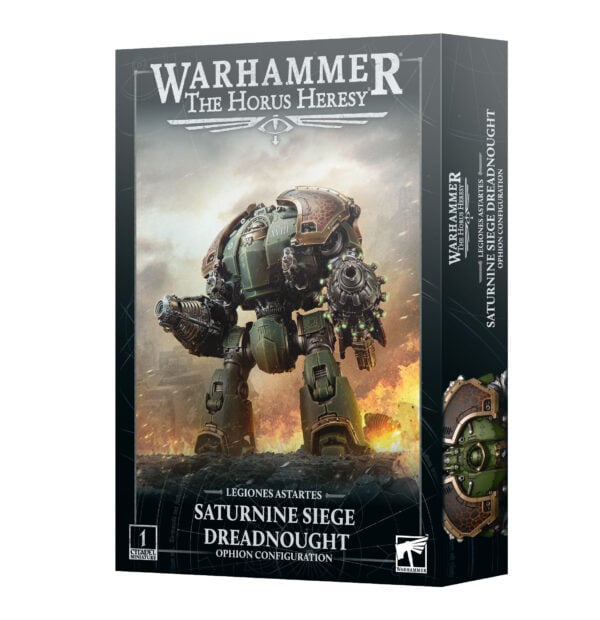 Saturnine Siege Dreadnought Ophion Configuration Legiones Astartes The Horus Heresy Warhammer 31-133 Box