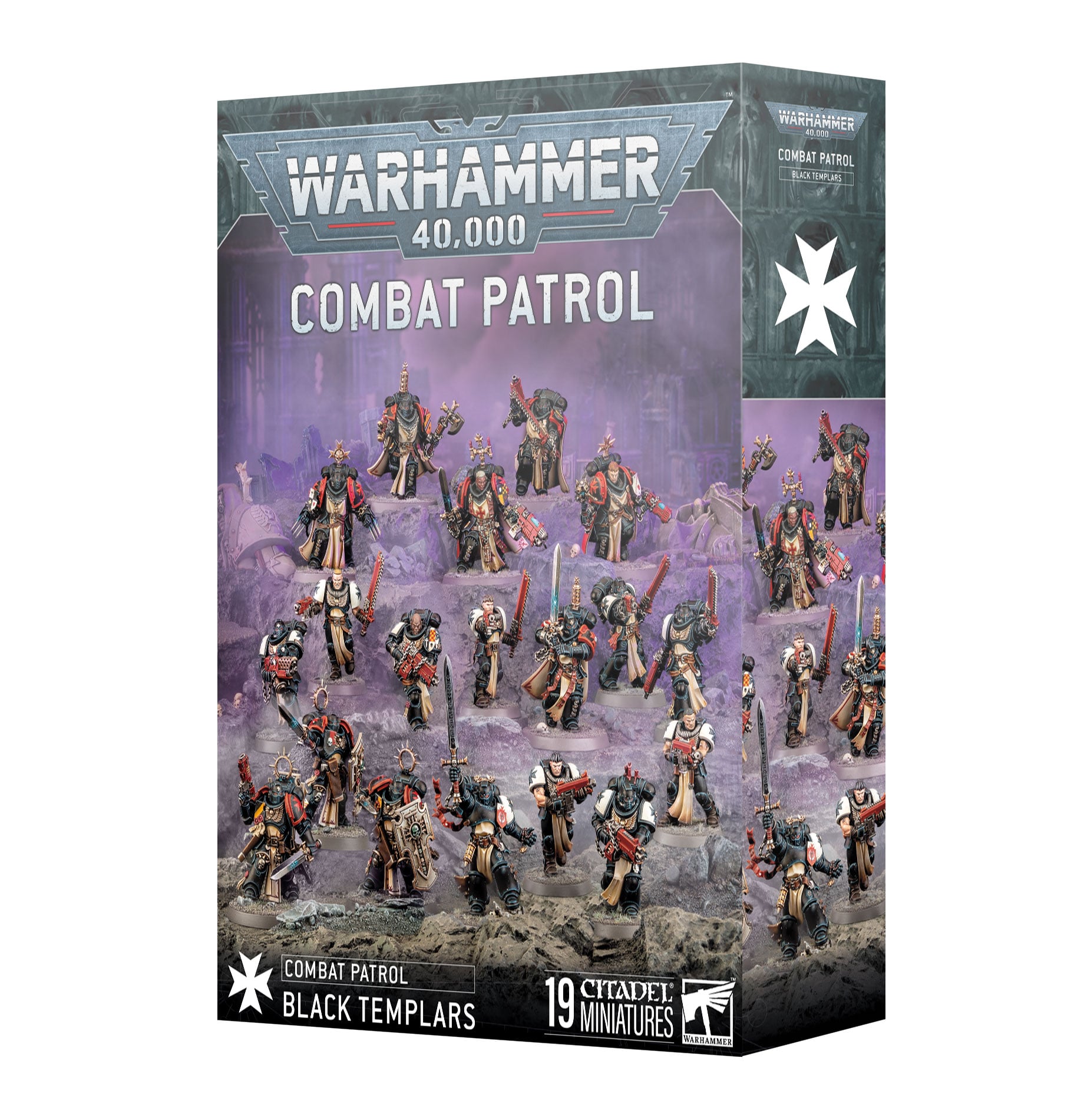 Warhammer 40000 Black Templars Combat Patrol 73-553 Box