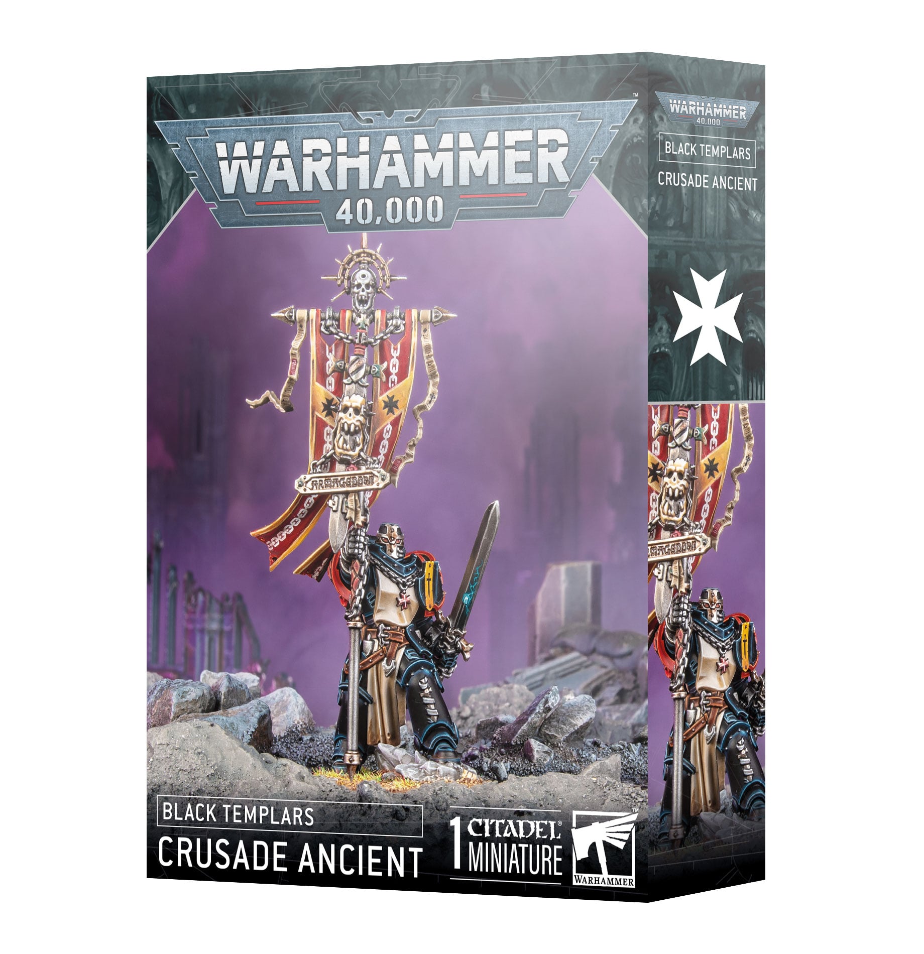 Warhammer 40000 Black Templars Crusade Ancient 55-57 Box