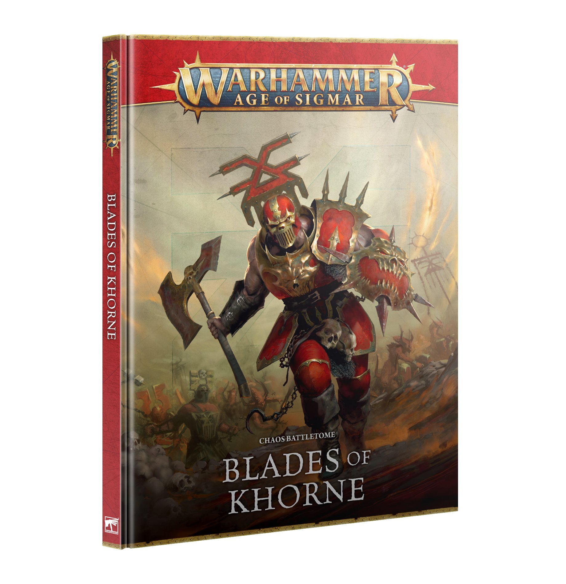 Warhammer Age of Sigmar Battletome Blades of Khorne Hardback 83-01 Cover