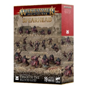 Warhammer Age of Sigmar Spearhead Blades of Khorne Fangs of the Blood God 70-837 Box