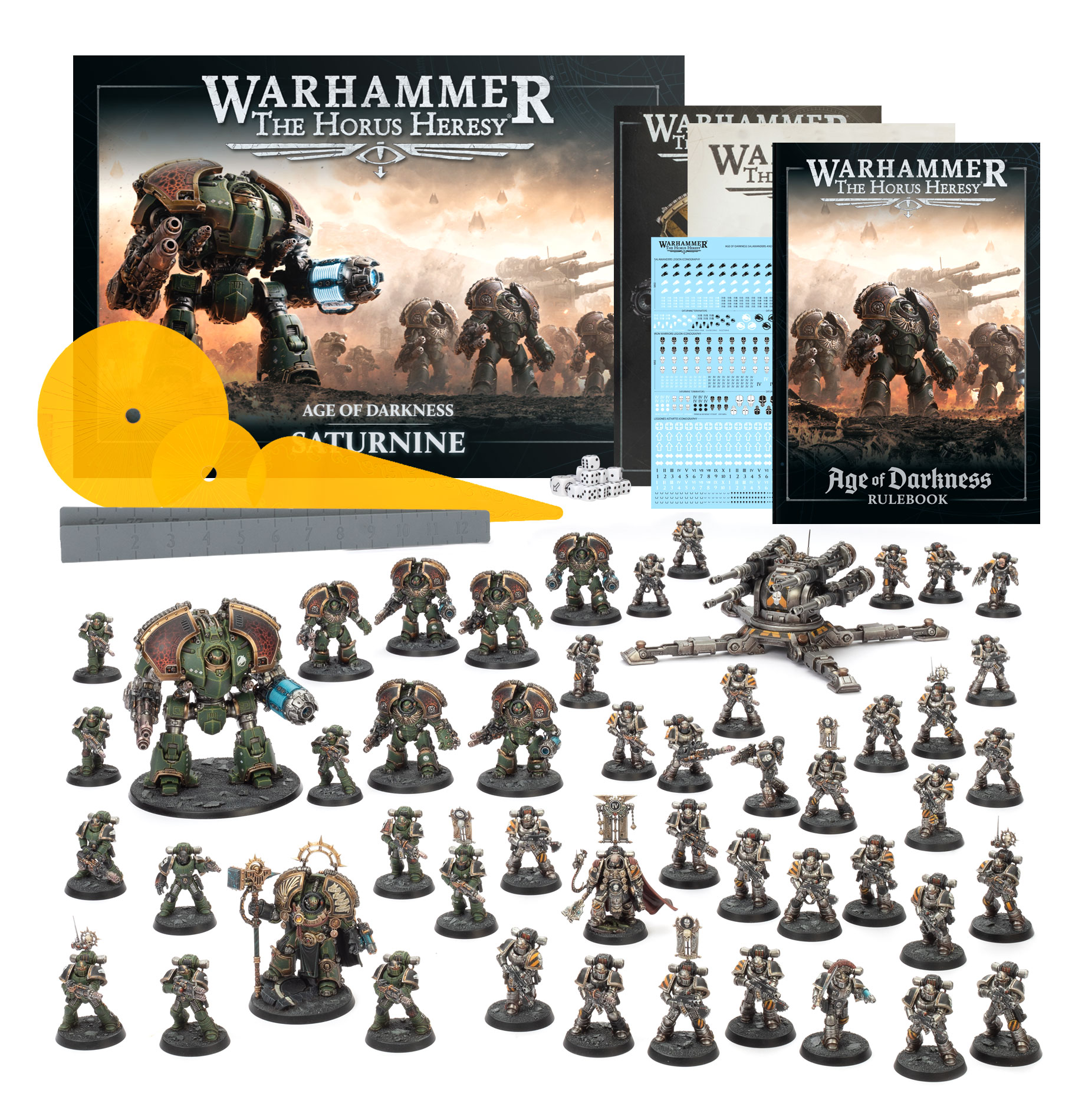 Warhammer The Horus Heresy Age of Darkness Saturnine 31-112 Box
