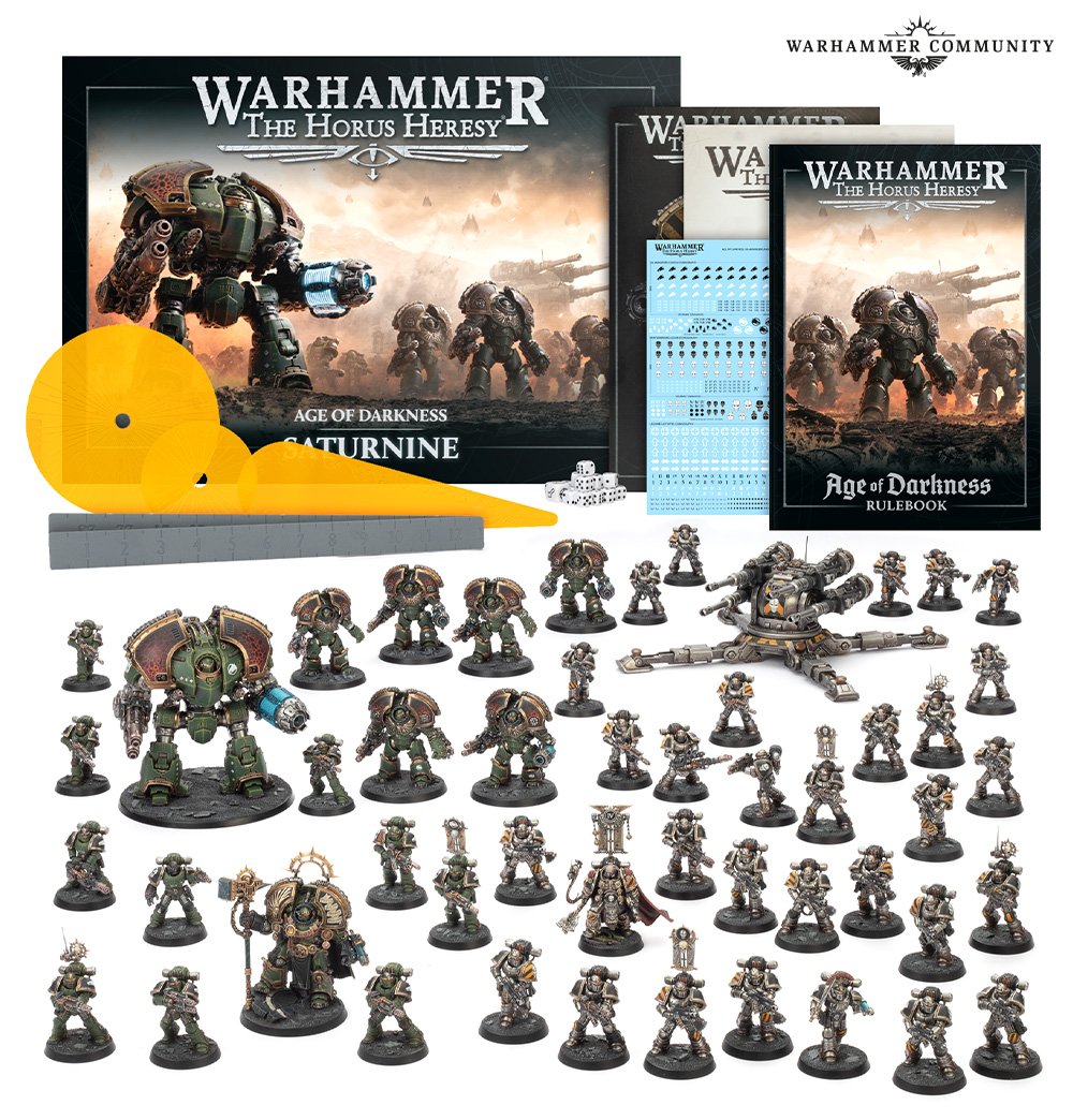 Warhammer The Horus Heresy Age of Darkness Saturnine