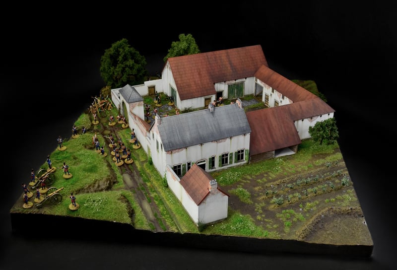 Italeri La Haye Sainte Waterloo 1815 1/72 Scale 6197