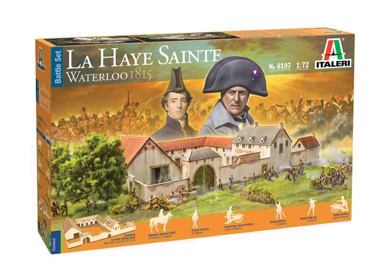 Italeri La Haye Sainte Waterloo 1815 1/72 Scale 6197