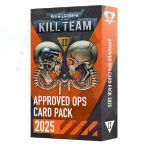 Approved Ops Cards 2025 Kill Team Warhammer 40000 102-63 Box