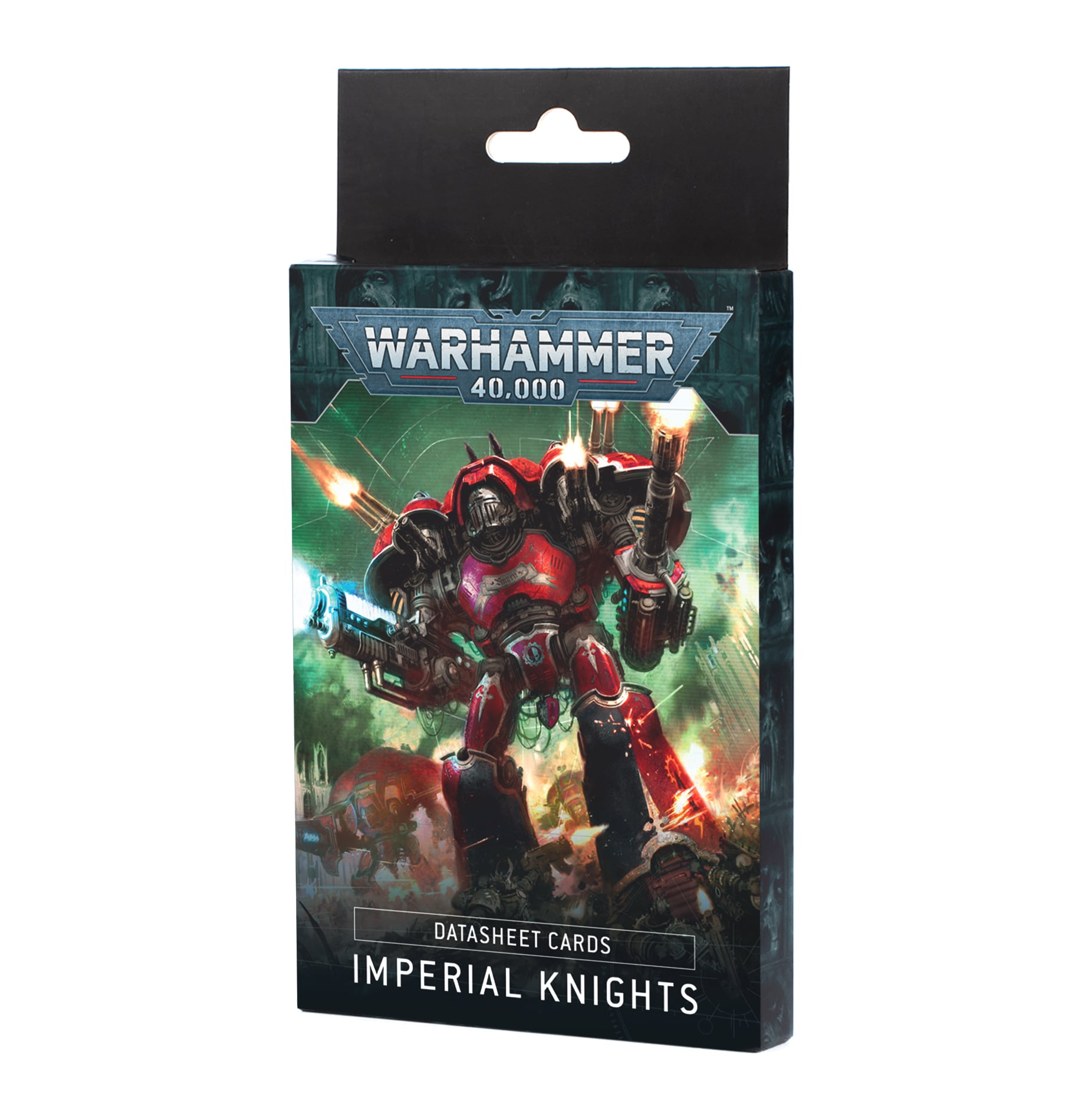 Datasheet Cards Imperial Knights Warhammer 40000 54-02 Box