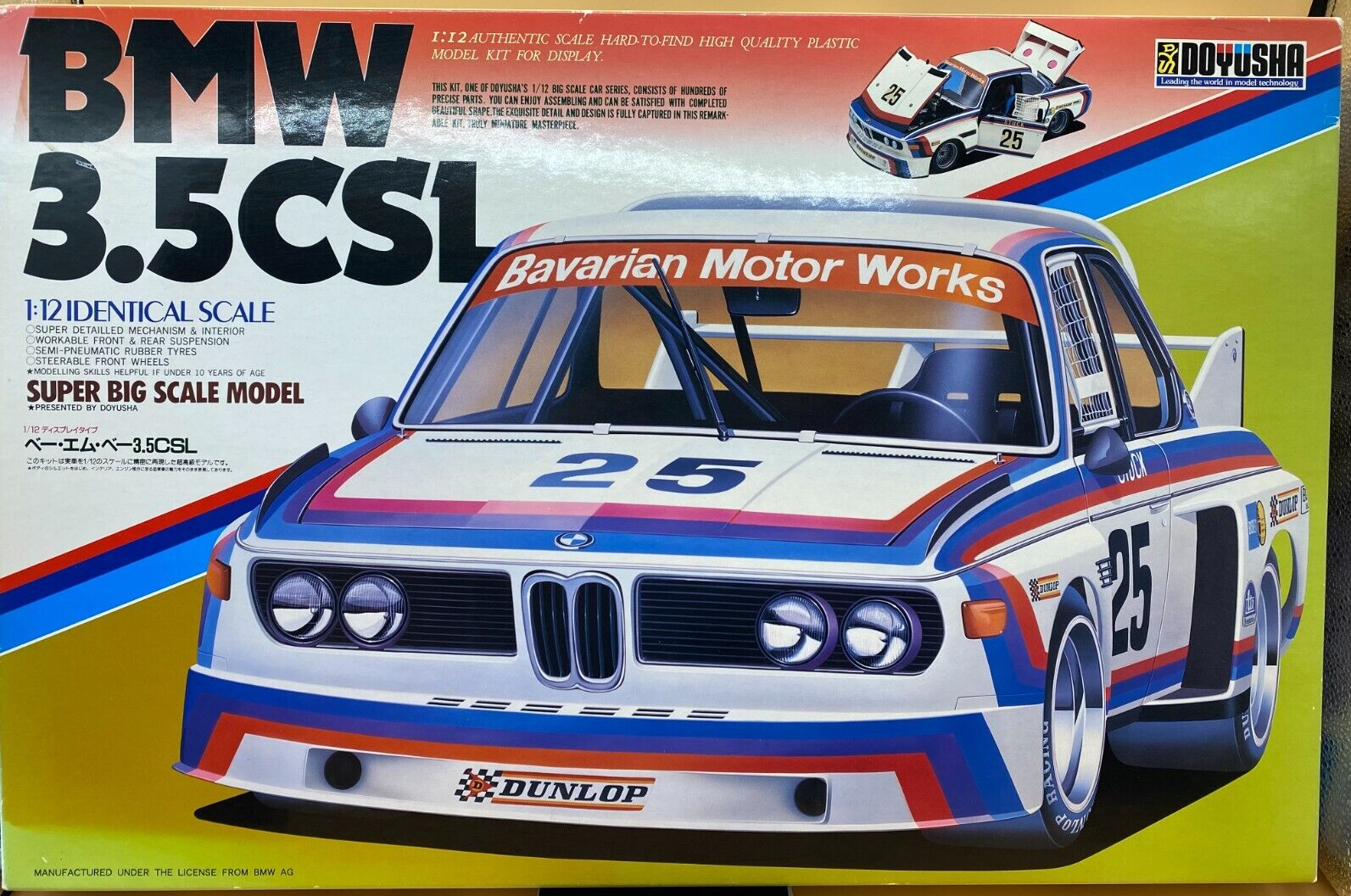 Doyusha BMW 3.5 CSL 1/12 Scale Kit No 2