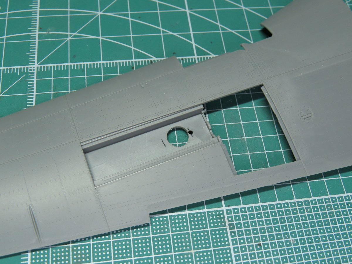 Drill Hole in Wing Section