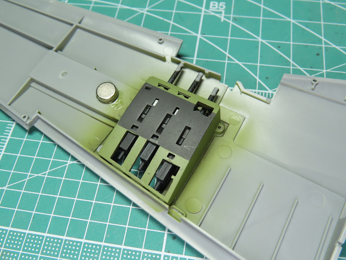 Gluing Racks to Wing