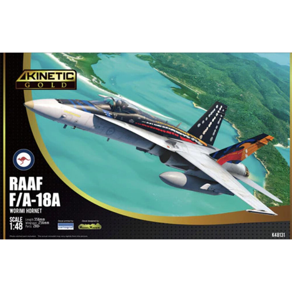 Kinetic Models RAAF F/A-18A Worimi Hornet 1/48 Scale K48131 • Canada's ...