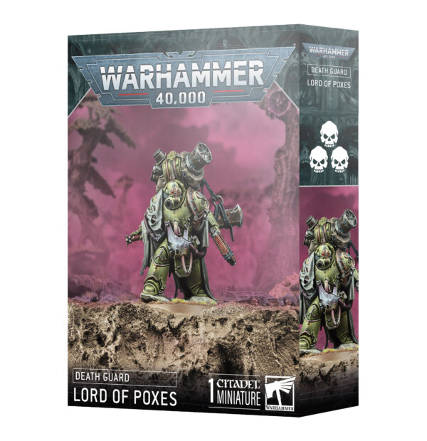 Lord of Poxes Death Guard Warhammer 40000 42-16 Box