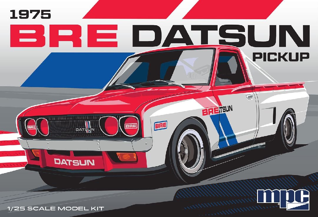 MPC 1975 Datsun Pickup BRE Model Kit 1/25 Scale MPC1029
