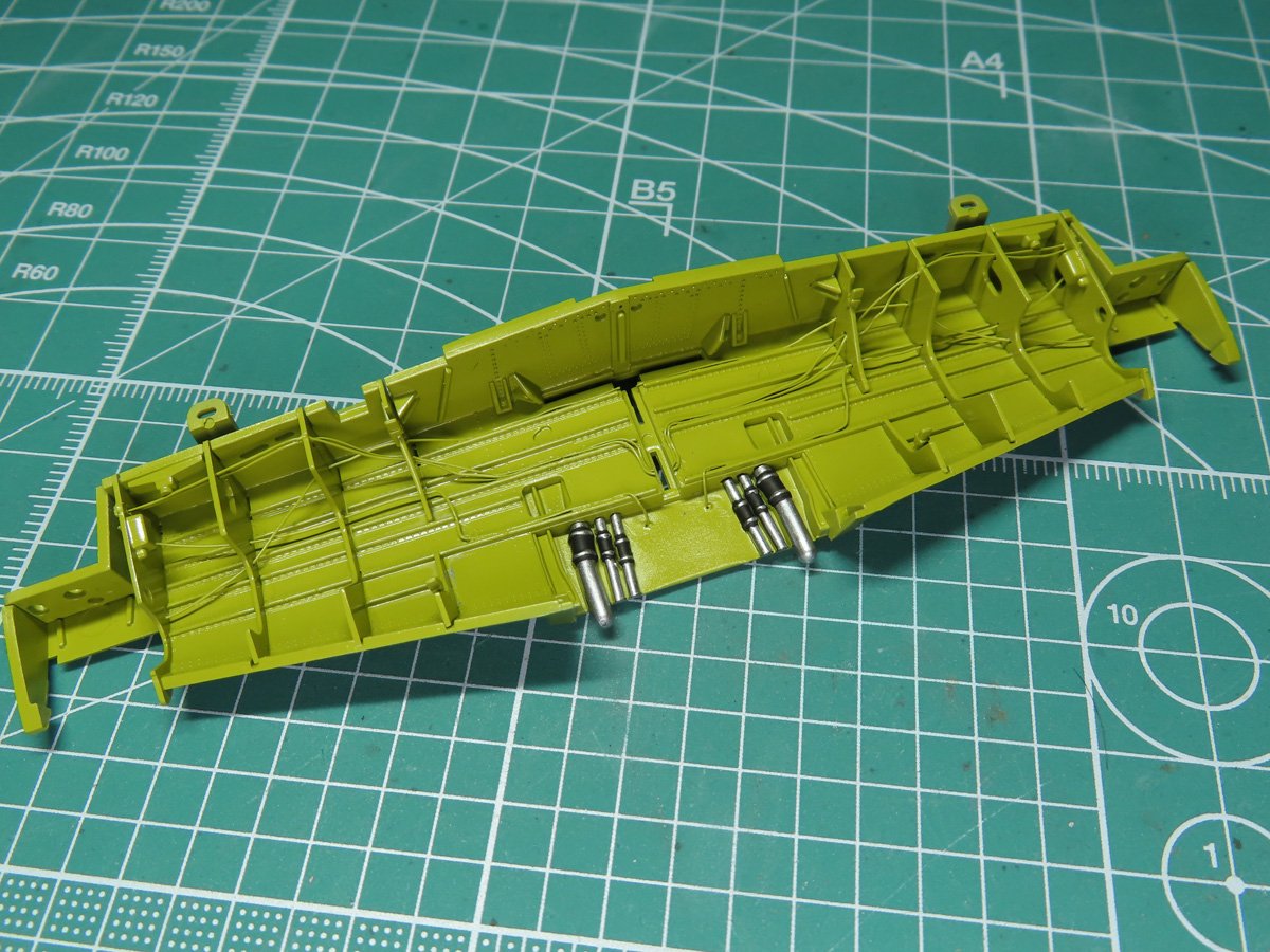 Painted with Tamiya XF4 Yellow Green