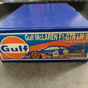 Studio27 Gulf McLaren F1-GTR Le Mans 1996 1/24 Scale ST27-FK2429