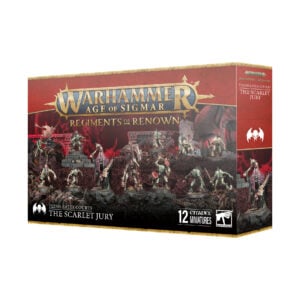 The Scarlet Jury Regiments of Renown Flesh-eater Courts Age of Sigmar Warhammer 91-89 Box