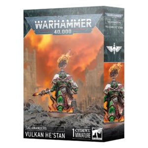 Vulkan He’stan Salamanders Chapter Warhammer 40000 55-58 Box
