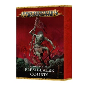 Warscroll Cards Flesh-eater Courts Age of Sigmar Warhammer 91-30 Box