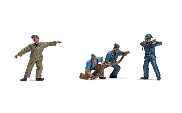 Airfix WWII RAF Ground Crew Set of 10 Figures 1/48 Scale A04702